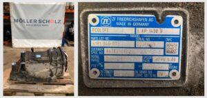 Getriebe ZF 6 AP 1400 B Ecolife - Gebraucht - Typenschild