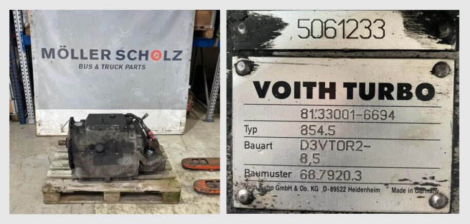 Voith 854.5 D3VT0R2-8,5 MAN Lions City