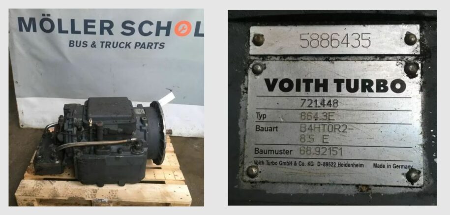 Voith 864.3E Busgetriebe